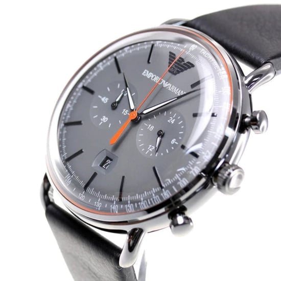 Emporio Armani AR11168 Grijs Chronograaf Herenhorloge - Image 4