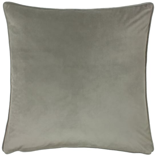 Evans Lichfield Safari Leopard Repeat Piped Sateen Feather Filled Cushion