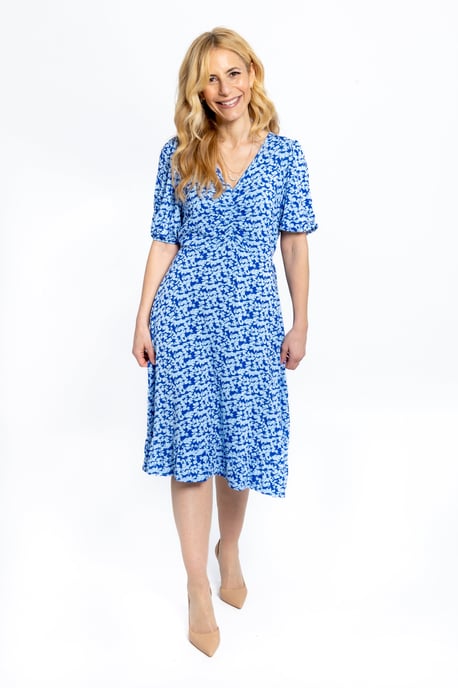 Anna Floral Midi Dress