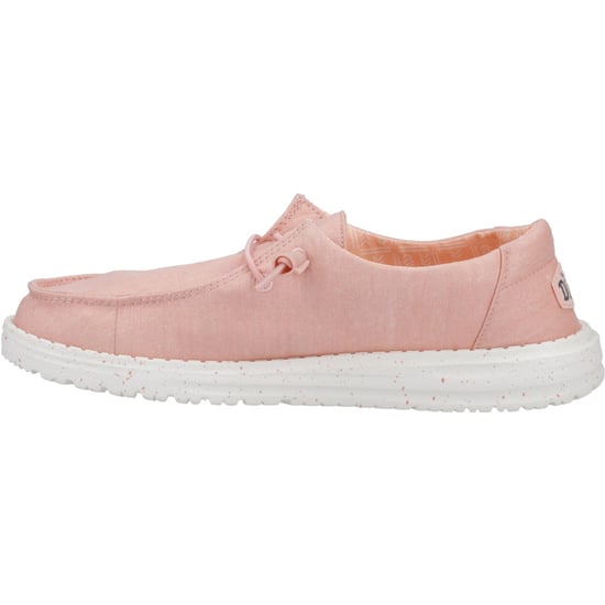 HEYDUDE Wendy Canvas 100% Katoenen Roze Instappers Voor Dames - Image 4