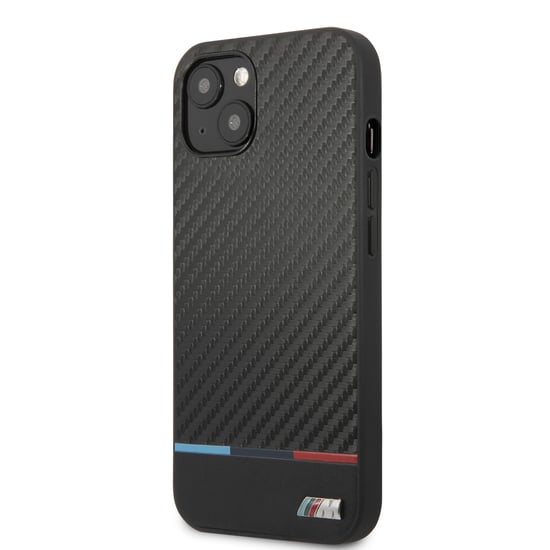 BMW iPhone 13 M Collection Carbon & PU Leather Phone Case