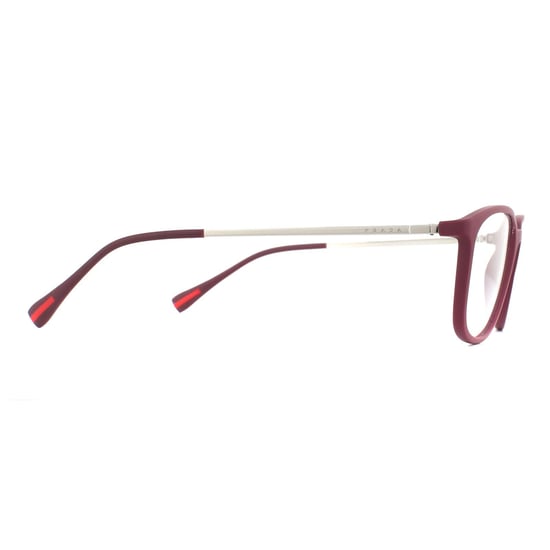 Prada sportbril ps03HV vyx1o1 bordeaux rubber mannen - Image 4
