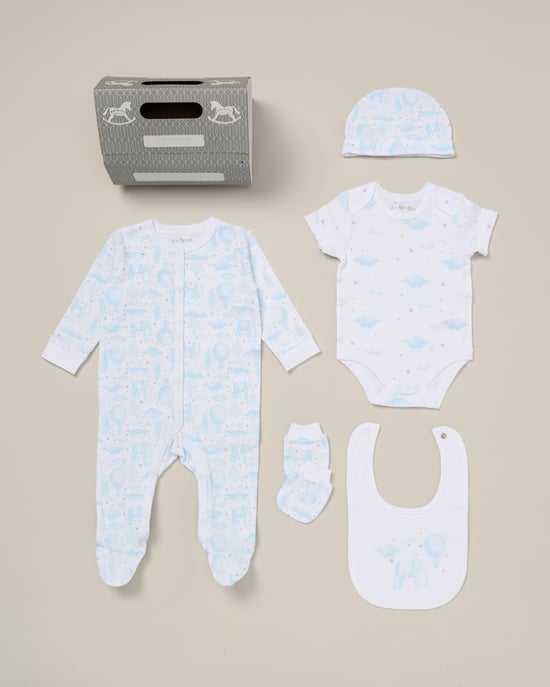 Dreamland Boys Print 5-Piece Hanging Gift Set
