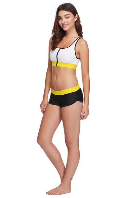 Body Glove Womens Bomb Sidekick Boy Shorts Bottoms Swimwear