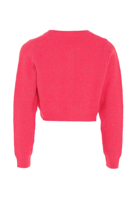 Mymo Vest met fantasiegaren Dames roze - Image 2