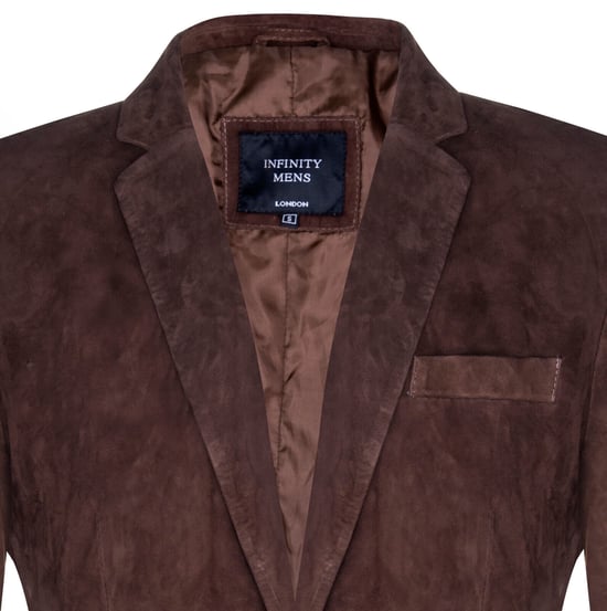 Blazer, suede jacket, soft Italian leather coat