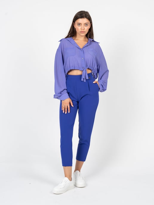 Rebel Queen by Liu Jo broek Carota Vrouw blauw - Image 2