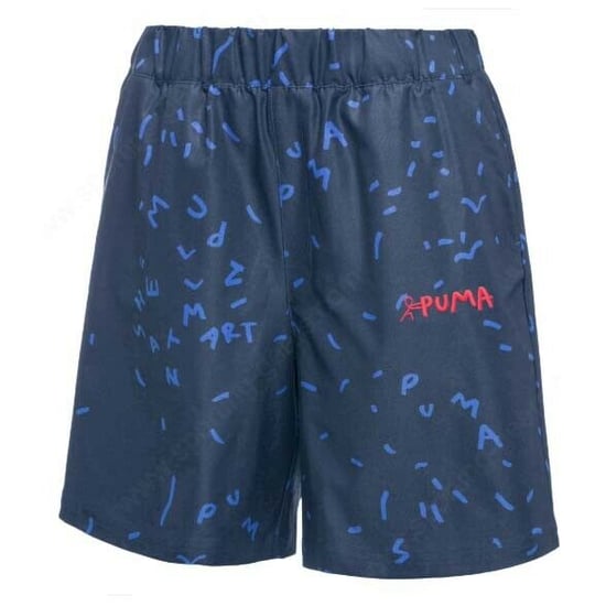 Puma x Shantell Martin Vrouwen AOP Navy Korte Broek - Image 1