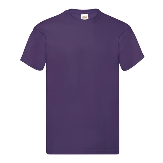 Fruit of the Loom Heren Origineel T-Shirt (Paars) - Image 1