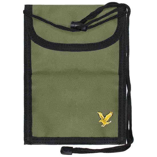 Lyle & Scott Verstelbare Herentas Khaki Schoudertas - Image 2