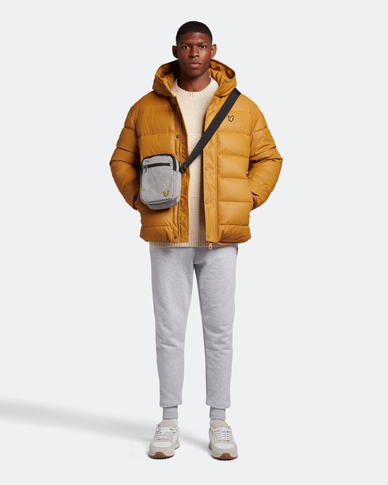 Lyle & Scott jubileum gouden rubberen pufferjack - Image 2