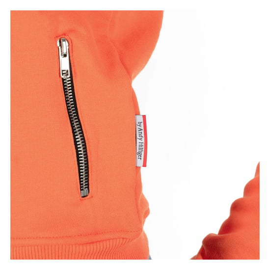 Andrew Charles Womens Sweater Long Sleeves Orange SUMATRA