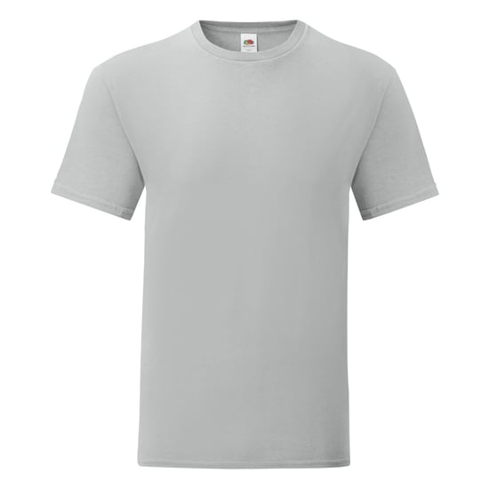 Fruit of the Loom Iconisch T-shirt voor heren (set van 5) (Zinkgrijs) - Image 1