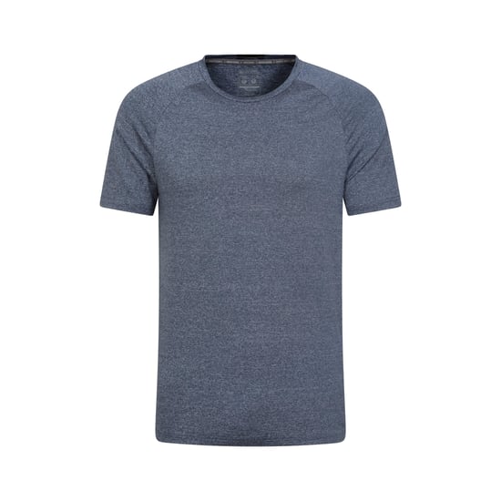 Mountain Warehouse Heren Agra Gestreept IsoCool T-Shirt (Marine) - Image 1