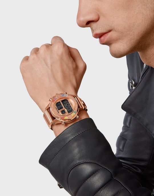 Philipp Plein The G.o.a.t. Dames Horloge Rosékleurig PWFAA0721 - Image 3
