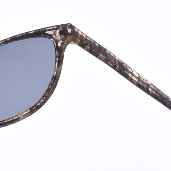 Z398B women's oval-shaped acetate sunglasses