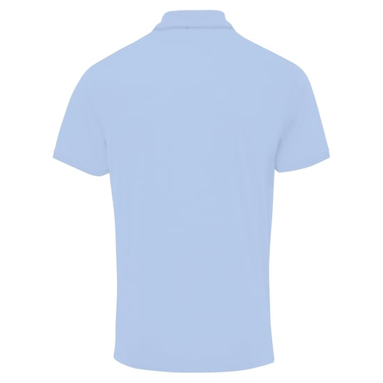 Premier Heren Coolchecker Pique korte mouw Polo T-Shirt (Lichtblauw) - Image 2