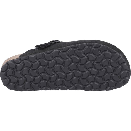 Hush Puppies Jade Leren Damesslippers Zwart - Image 3