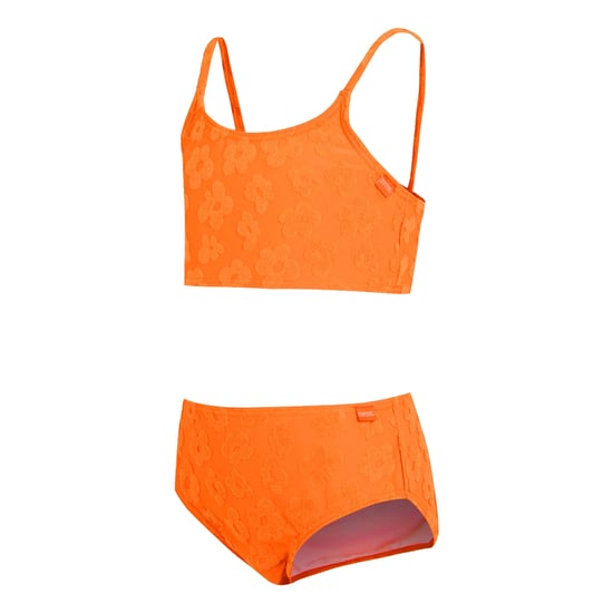 Regatta Girls Dakaria II Floral Bikini Set (Satsuma)