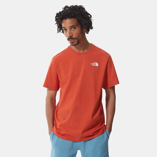 The North Face Men's Short Sleeve Redbox T-Shirt, Burnt Ochre