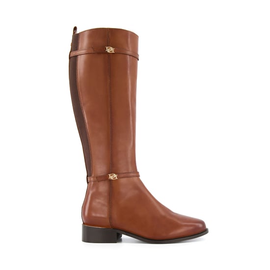 Dune Ladies Tap - Double Buckle Knee High Riding Boots - Image 2