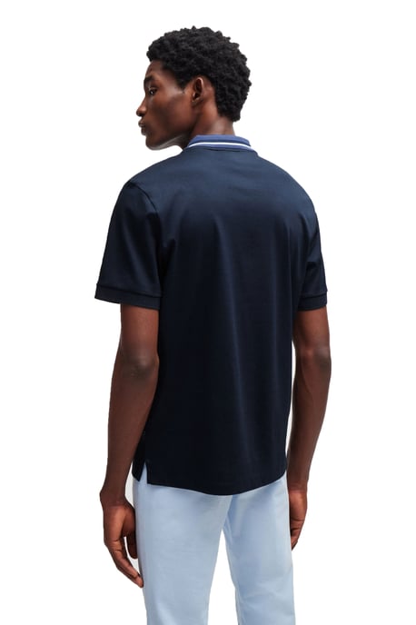 Men's Boss 36 10260025 01 T-Shirt in Dark Blue - Image 3