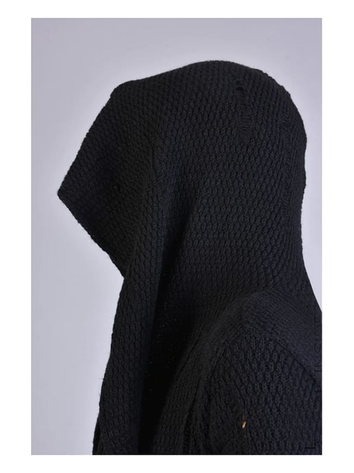 La Haine Inside Us Cardigan Unisex Woman's Black