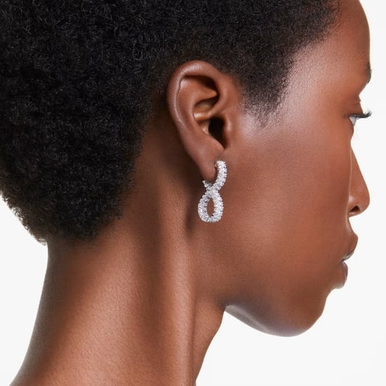 Swarovski 'Hyperbola' Dames Oorhangers van Basismetalen - Zilver 5684047 - Image 5