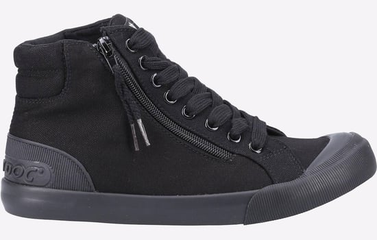 Rocket Dog Jazzin Hi-Top Trainers Womens - Image 1