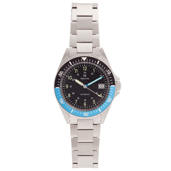Heritor Automatische Calder RVS Horloge - Image 1