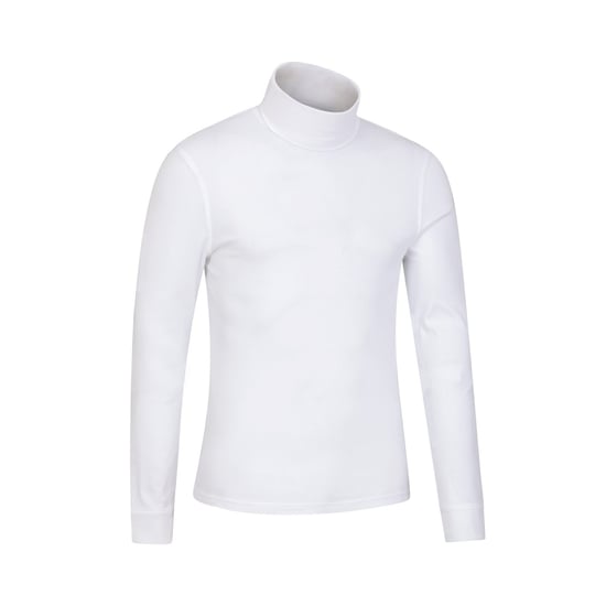 Mountain Warehouse Heren Meribel Katoenen Thermo Top (Wit) - Image 2