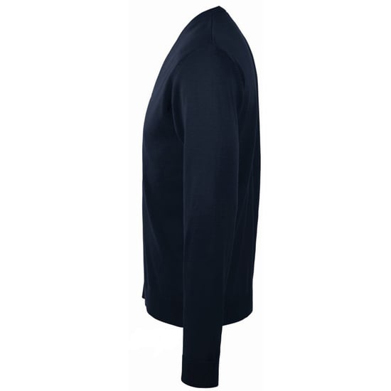 SOLS Heren Golden V Neck Cardigan (Marine) - Image 3