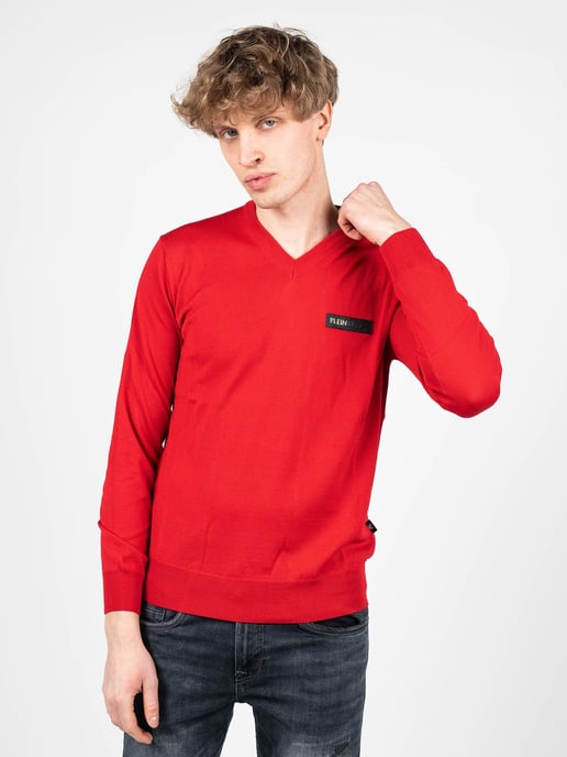 Plein Sport stoppen Merino Mannen rood - Image 1