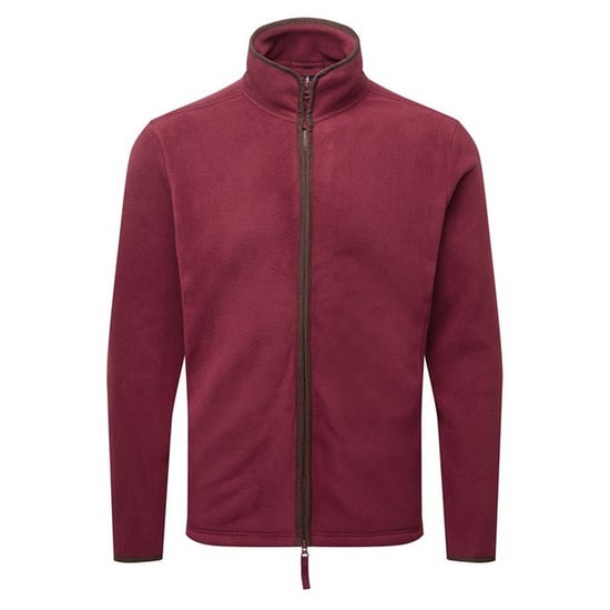 Premier Heren Artisan Fleece Jas (Bourgogne/Bruin) - Image 1