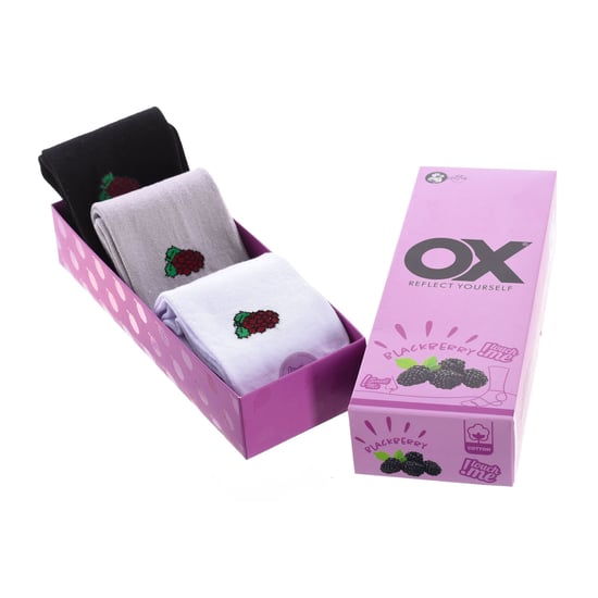 Set van 6 lage sokken OX met frisse geuren - Image 1