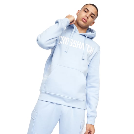 Crosshatch Heren Holdouts Hoodie (Lichtblauw) - Image 3