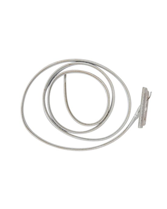 Dior Belt in White Leather - Image 5