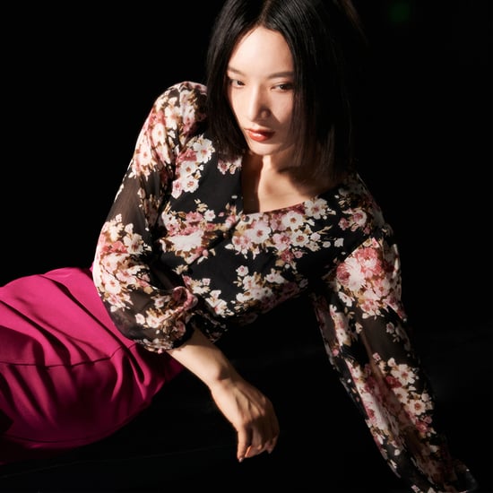 Korte blouse met bloemenprint - Image 6