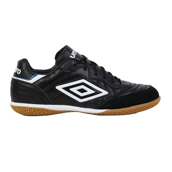 Umbro Heren Speciali Eternal Team Nt Leather Trainers (Zwart/Wit/Loyaal Blauw) - Image 4