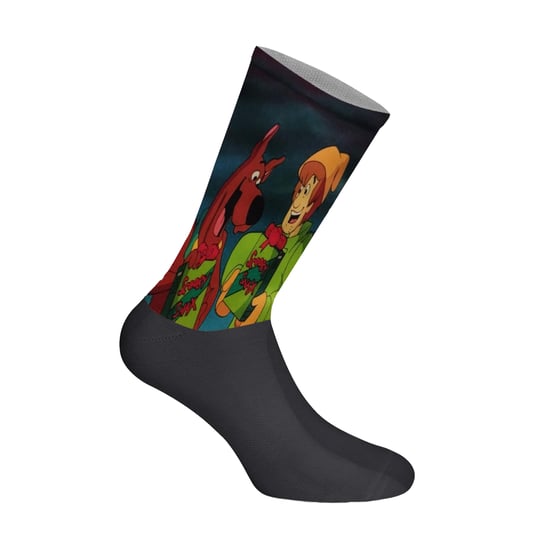 Unisex Elastic Printed Long Socks