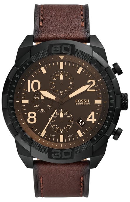 Fossil Bronson herenhorloge Bruin FS5875 - Image 1
