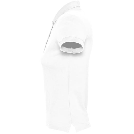 SOLS Dames/dames Passion Pique Poloshirt met korte mouwen (Wit) - Image 3