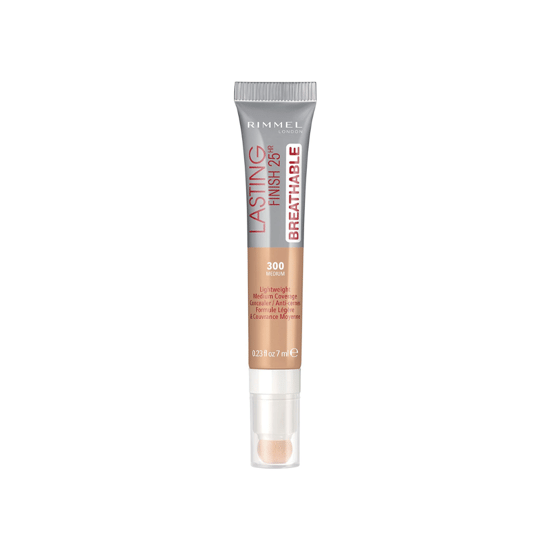 2 x Rimmel Lasting Finish 25HR Breathable Concealer 7ml - 300 Medium - Image 1