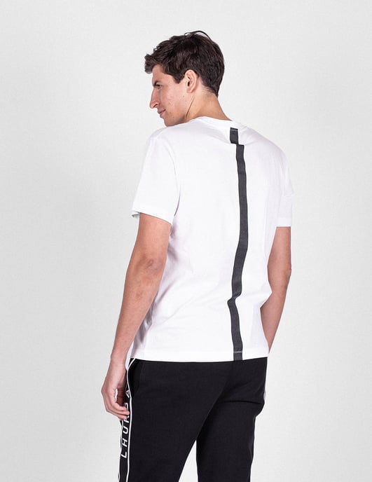 Les Hommes T-shirt Urban Life LHU Men's White