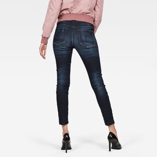 G-Star RAW 3301 High Skinny Ripped Edge Ankle Jeans
