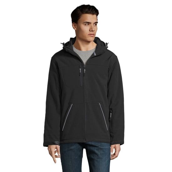 SOLS Heren Rock gewatteerd Soft Shell jack (Zwart) - Image 1