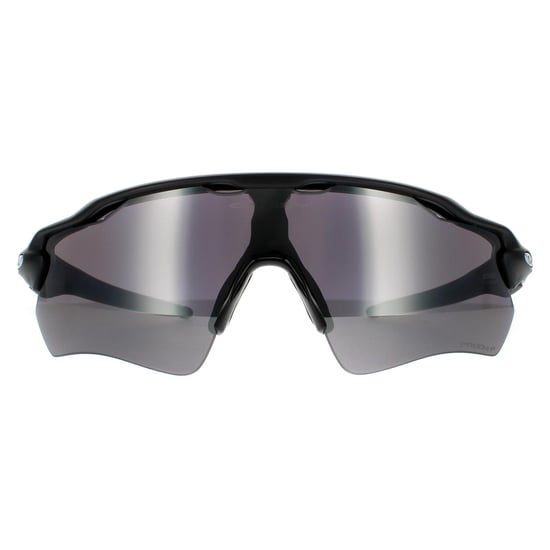Oakley Wrap Mens Matte Black Prizm Black Polarized Sunglasses