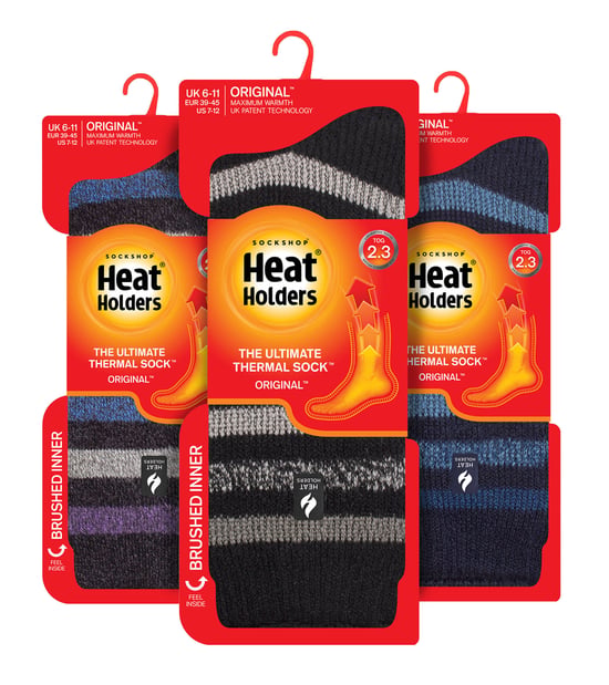Heat Holders3 paar thermo herensokken voor de winter - Gewoon H&T - Image 2