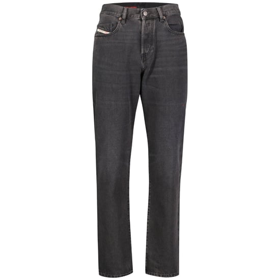 Diesel D-Viker zwarte jeans met normale pasvorm - Image 1