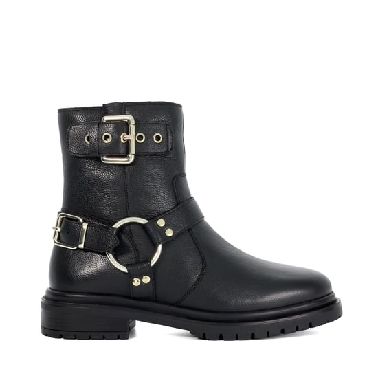 Dune Ladies Panos - Cleated Sole Biker Boots